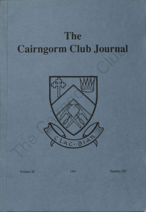 The Cairngorm Club Journal No 102 cover